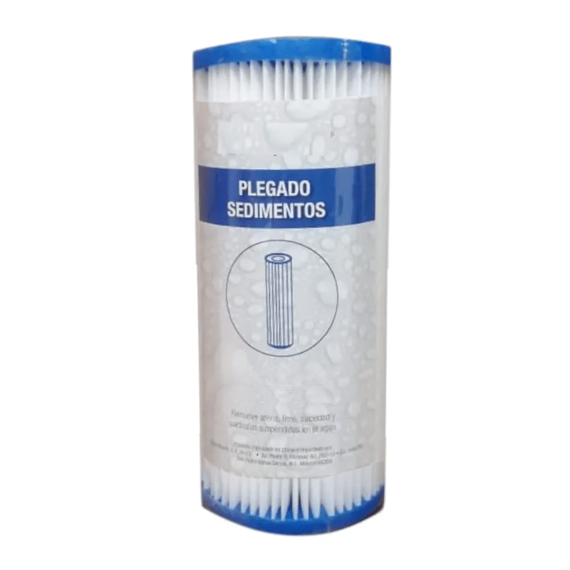 AQUEX-607923 Cartucho Filtro Plegable (PL) Lavable 4.5″ X 20″ X 20 micras Aquex 607923 - Imagen 1