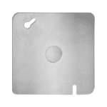 Tapa  4" x 4" para Caja Tipo Chalupa Acero Galvanizado Argos 9840255