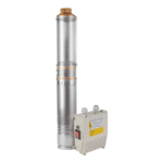 Bomba Sumergible Acero Inoxidable Tipo Bala 2 HP con Caja de Control 220V Igoto TBA220-2