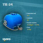 Tanque Hidroneumático con Accesorios 21 Litros Igoto TH-24 - Imagen 4