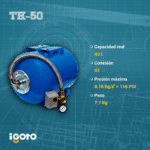 Tanque Hidroneumático con Accesorios 43 Litros Igoto TH-50 - Imagen 4