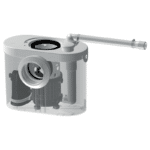 Kit Bomba para Medio Baño Sanitop Up + WC Alargado Incluye Asiento Cierre Lento Saniflo - Imagen 5