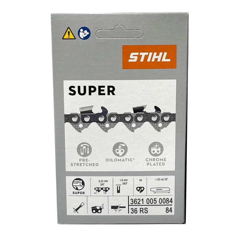 STIHL-36210000084 Cadena Cortada Oilomatic para Motosierra 3/8" 36 RS 25"/63cm Stihl 3621 000 0084 - Imagen 1