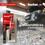 Silicón Alta Temperatura Negro 70gr Fischer 574307 - Imagen 2