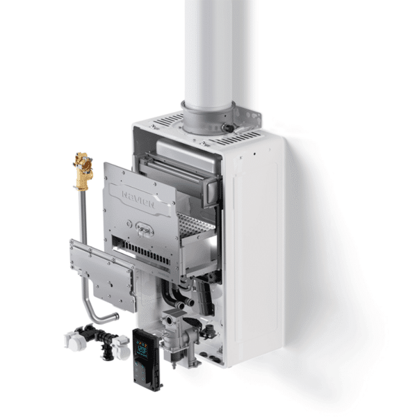 Calentador Instantáneo Modulante Navien 31.6 L/M 199,900 BTU/h 6 ...
