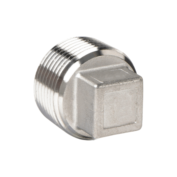 Tapón Macho Acero Inoxidable 304 de 1"