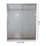 Cancel Ajustable de 130 a 150cm Izquierdo o Derecho, Altura 185cm KC1516B - Imagen 5