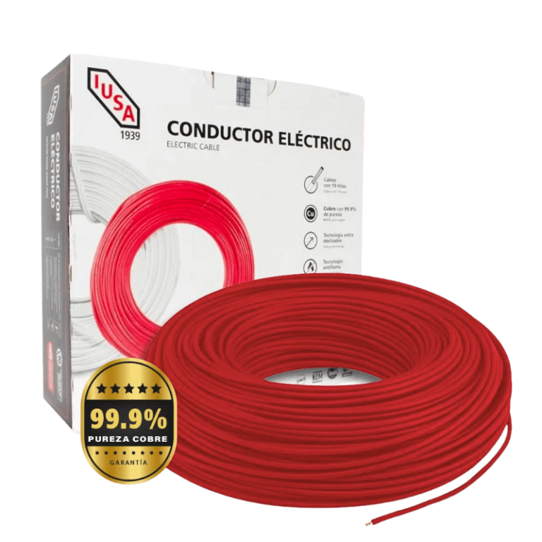 Cable THW LS THHW LS CE RoHS Calibre 12 AWG Rojo Caja De 100 Metros cable-thw-ls-thhw-ls-ce-rohs-calibre-12-awg-rojo-caja-de-100-metros