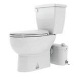 Kit Bomba para Baño Completo Sanipro Up + WC Alargado Incluye Asiento Cierre Lento Saniflo - Imagen 2