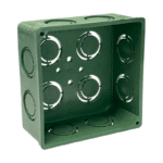 Caja Tipo Chalupa con Tapa 4" x 4" de PVC Argos CAPP019 - Imagen 2