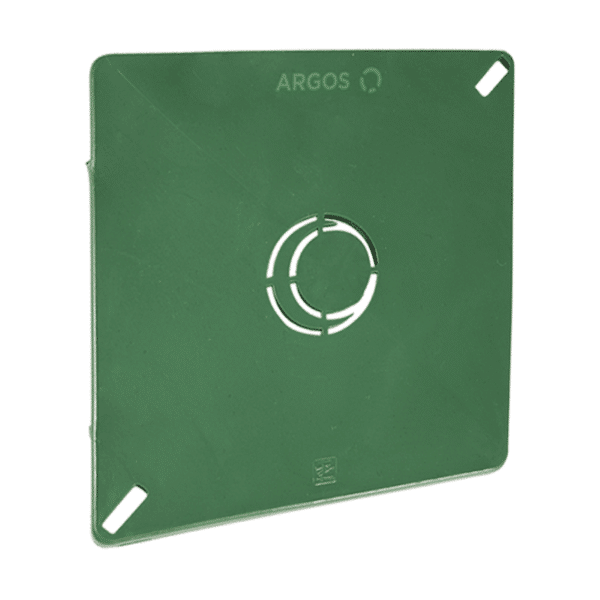 Tapa para Caja Tipo Chalupa 4" x 4" de PVC Argos TAPP019