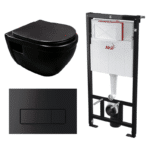 Kit Tanque Oculto A101, Taza Suspendida WC003N y Pulsador M578 Tecnobath-Alcaplast PWCS10-SADRO