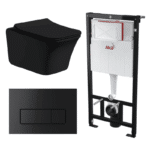 Kit Tanque Oculto A101, Taza Suspendida WC012N y Pulsador M578 Tecnobath-Alcaplast PWCS12-SADRO