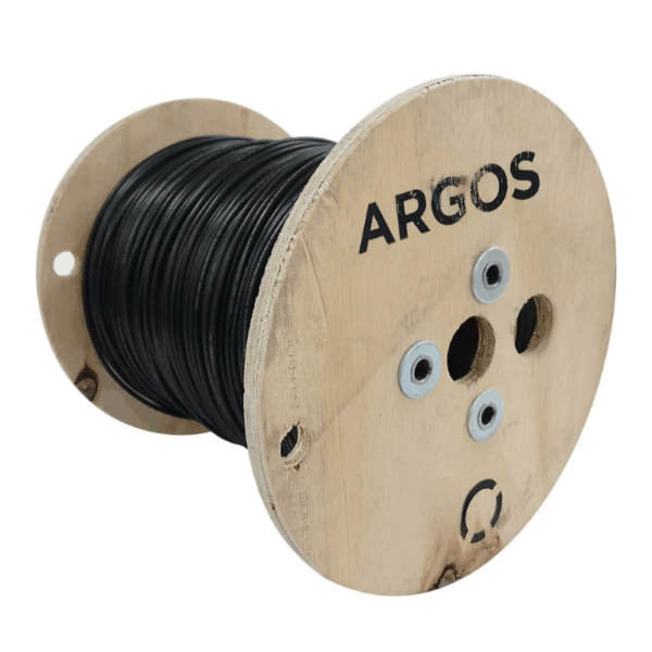 Cable Uso Rudo 2 Conductores Calibre 12 AWG Bobina de 500 Metros Argos 1352120/2C/12