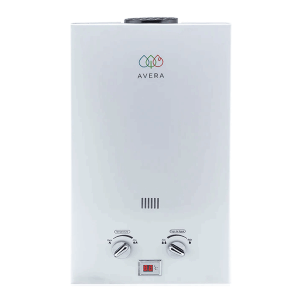 Calentador Instantáneo 1 Servicio 6 L/min Gas Natural Avera C6NAT