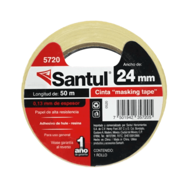 Cinta Masking Tape 1" Santul 5720