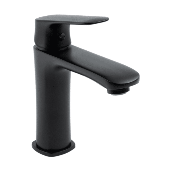 Monomando Corto para Lavabo Cassia Negro Mate Urrea 9433LU.2