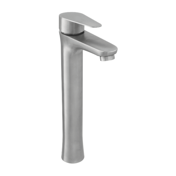 Monomando Alto para Lavabo Satinado Dica 4437.9