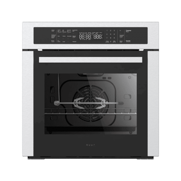Horno de Gas Empotrable con Panel Digital 21 Funciones 58L Nuur HOGAS60DILP