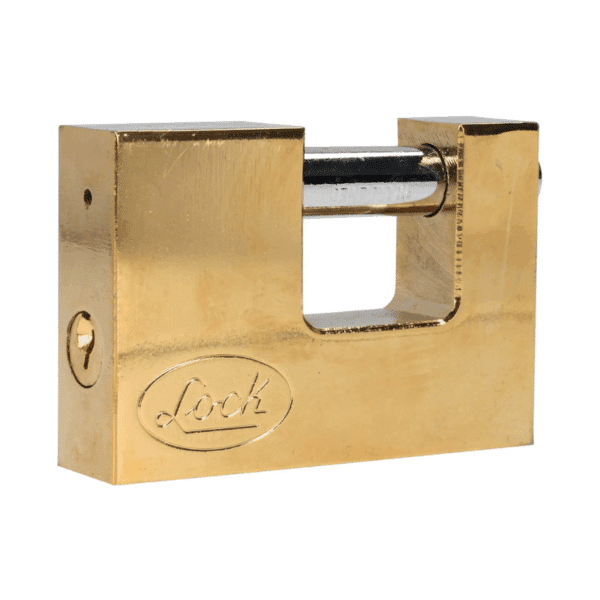 Candado de Acero para Cortina 80mm Lock L22C80ELBB