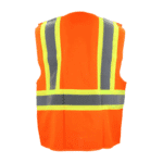 Chaleco de Seguridad de Alta Visibilidad con Cierre y Bolsas Surtek 137496 - Imagen 2