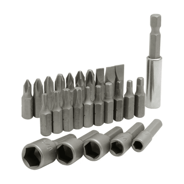 Juego de 26 Puntas Intercambiables 1/4" con Adaptador Magnético Surtek PFC29