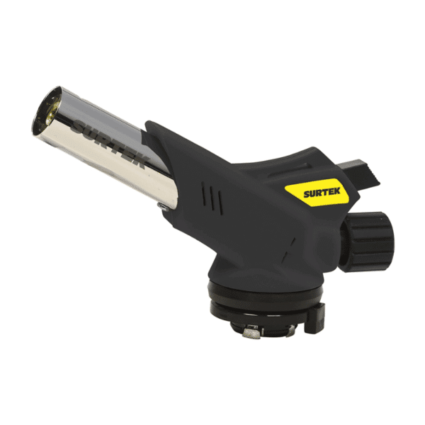 Boquilla para Lata de Gas 1/4 de Vuelta Encendedor Eléctrico 15cm Surtek BOQP