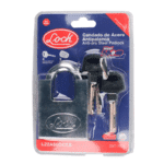 Candado de Acero Antipalanca 50mm Lock L22A50DCSB - Imagen 4
