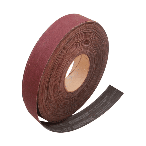 Lija en Rollo para Plomero 1-1/2" x 45m Grano 120 Surtek LR45120