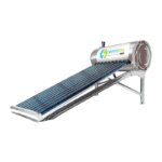 Calentador Solar 10 Tubos 130 Litros para Baja Presión Base Corta Novosol - Imagen 3
