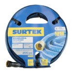 Manguera para Jardín Tejido Spider 1/2" 3 Capas 10 Metros con Conectores Metálicos Surtek M12S10 - Imagen 2