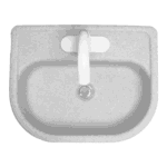 Lavabo de Plástico con Llave ABS + Kit de Instalación y Céspol Antiolores Fleximatic 2052 - Imagen 2
