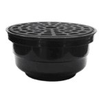 Coladera Universal Redonda Rejilla ABS Negro Mate Fleximatic 2259N - Imagen 2