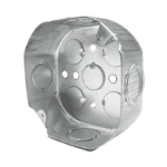 Caja Octagonal 4″ x 4″ Acero Galvanizado Argos 9840130
