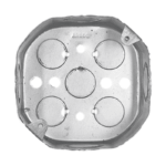 Caja Octagonal 4″ x 4″ Acero Galvanizado Argos 9840130 - Imagen 2