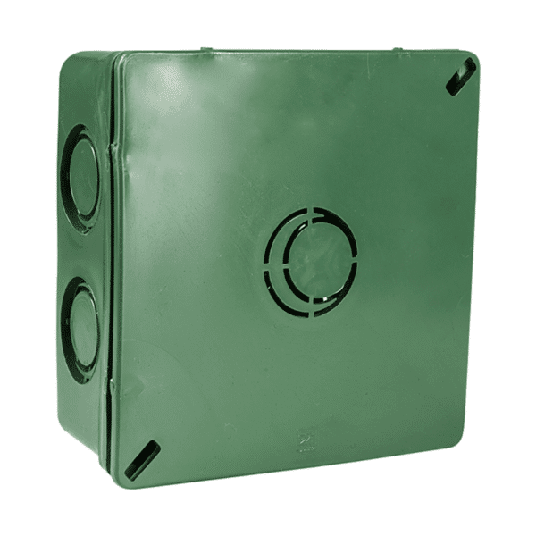 Caja Tipo Chalupa con Tapa 5" x 5" de PVC Argos CAPP025