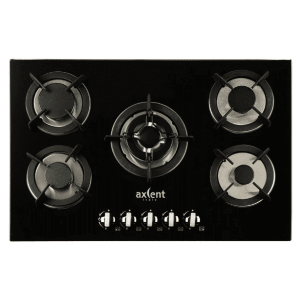 Parrilla Cristal Templado a Gas 5 Quemadores Anastasia Axcent JZ-BS5B