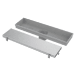 Coladera Lineal de Acero Inoxidable 30cm con Espacio para Inserto Cerámico Coflex PC-560 - Imagen 4