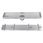 Coladera Lineal de Acero Inoxidable 30cm con Espacio para Inserto Cerámico Coflex PC-560 - Imagen 3