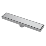Coladera Lineal de Acero Inoxidable 40cm con Espacio para Inserto Cerámico Coflex PC-561