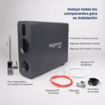 Purificador de Agua Ósmosis Inversa sin Tanque 4 Etapas Aquapur WF-240 - Imagen 12