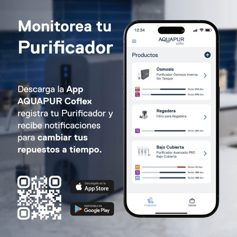 COFLEX-WF240-8.png Purificador de Agua Ósmosis Inversa sin Tanque 4 Etapas Aquapur WF-240 - Imagen 11