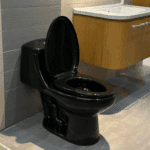 WC One Piece Elongado Thor Negro Foncer - Imagen 5