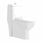 WC One Piece Elongado Eros Blanco Foncer