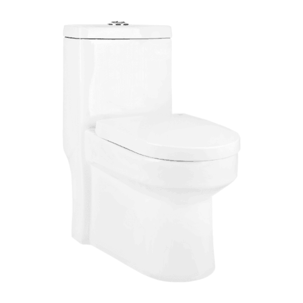 WC One Piece Elongado Thanos Blanco Foncer
