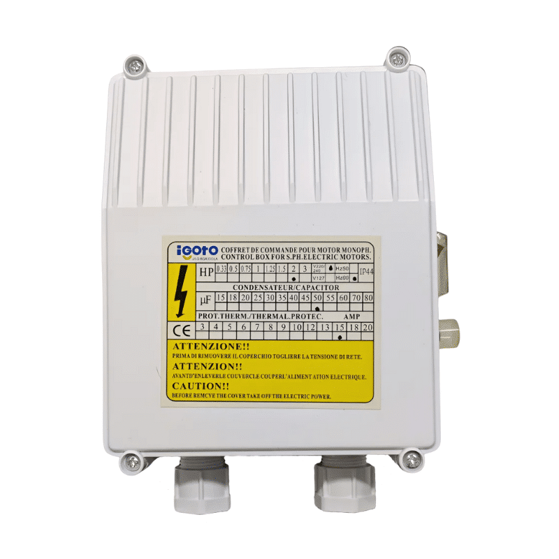 IGOTO-RF1.png Caja de Control para Bomba de 3 HP 220V 20A Igoto REF-43 - Imagen 1