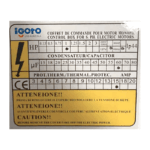 Caja de Control para Bomba de 1 HP 127V 15A Igoto REF-39 - Imagen 4