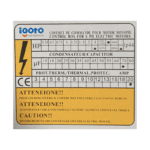 Caja de Control para Bomba de 3 HP 220V 20A Igoto REF-43 - Imagen 4