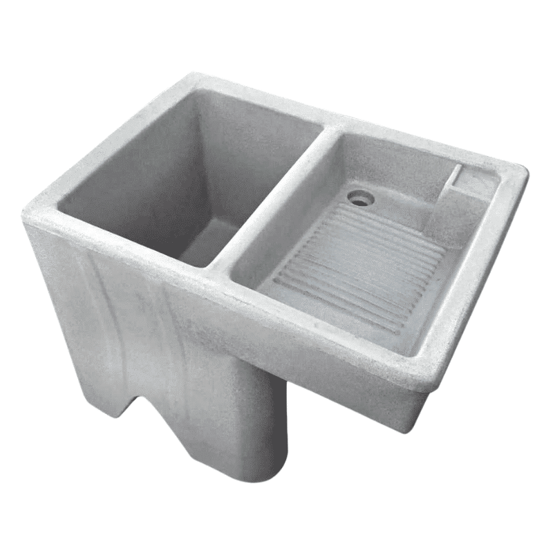 MASTINAC-LAVPILA-01.png Lavadero de Plástico Pila 74 x 100 x 80 cm 135 Litros Plastilav - Imagen 1