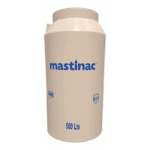 Tinaco Tricapa Beige Vertical 500 litros con Accesorios 142 x 73 cm Mastinac TMVB500